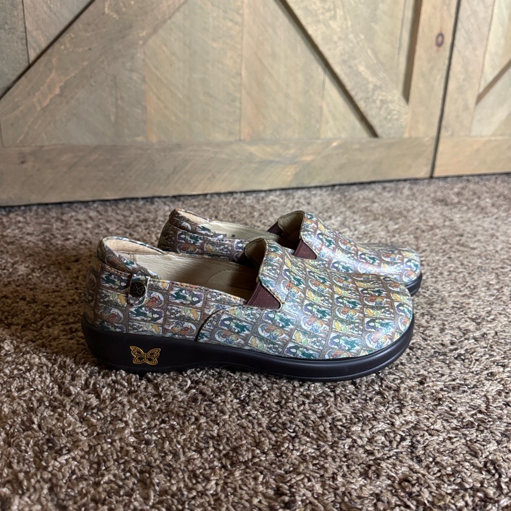 Algeria Keli Love You Mucha shoes with all over print Size 39 = Size 9 - Picture 9 of 16
